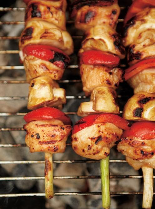 Brochettes de poulet