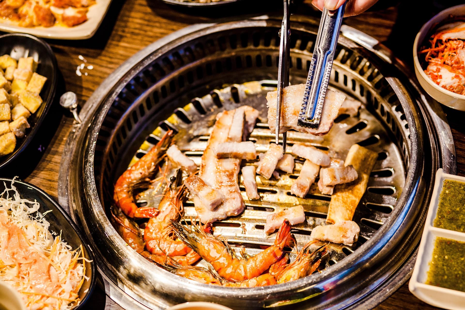 Crevettes à l’ail